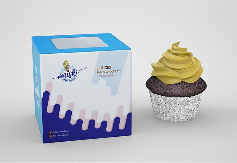 packaging de helados